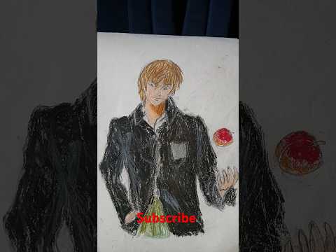 kira drawing/death note #shorts_video