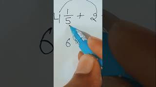 Maths short trick#fraction of addition #trending #maths #mathshortcut #education #viralvideo