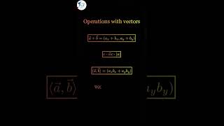 Operations with vectors #maths #exampreparation #mathstudyguide #mathformula #trending #shorts