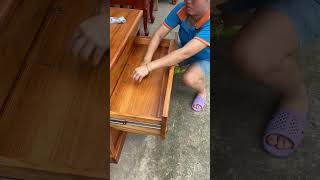 PART 24: DIY hidden money drawer from wooden furniture #furniture #diy #trending #short #viral #fyp