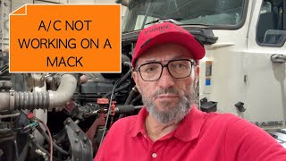 A\C problems on a Mack