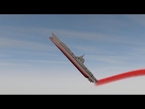 Flight performance of aircraft carrier 003
