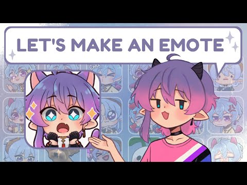 How to make a Chibi Vtuber Emote Tutorial