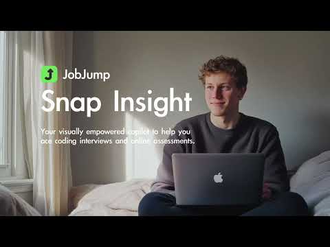 Introducing Snap Insight, your interview copilot’s vision upgrade! #interviewhacks #aitools