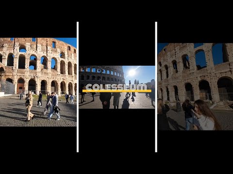 Rome vlog | A beautiful day at colesseum | one of the wonders