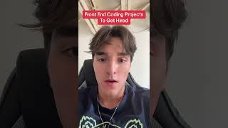 3 Front End Coding Projects To IMPRESS Employers #softwareengineer #codingprojects
