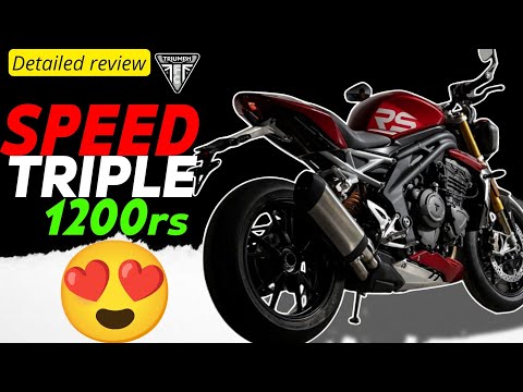 Triumph Speed Triple 1200 RS 🔥 Review: Ultimate raw  Performance
