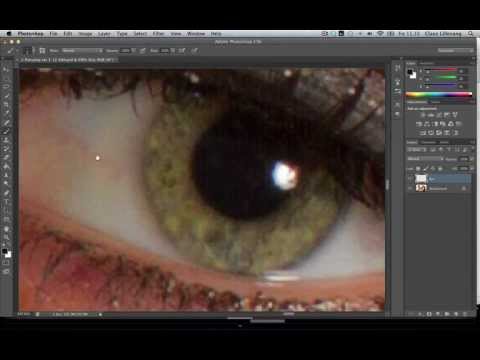 Retouching øjet i Photoshop.mov
