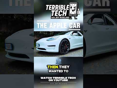Coming Soon… Never: The Apple Car