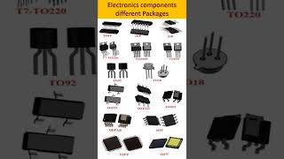 Basic Electronics components packages #shorts #components #package
