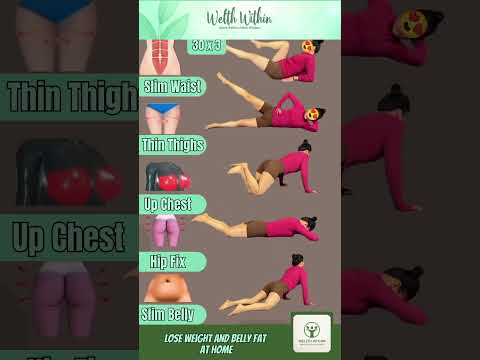 Burn Fat at Home — Lose Weight & Flatten Your Stomach