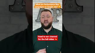 What are Performance Max campaigns on Google Ads? #performancemax #googleadscampaign #learnecommerce