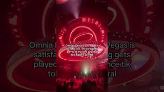 The Chandelier and Satisfaction made OMNIA Las Vegas go viral #viralvideo #omnia  #satisfaction