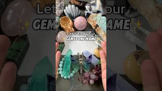 Let’s find your gemstone name! What’s yours? #crystals #gemstones #crystalwholesaler #crystalshop