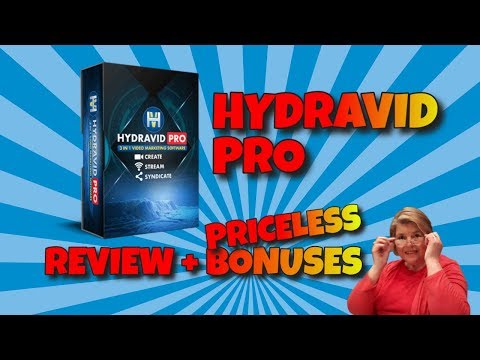 Hydravid Pro Review, Demo, Plus 💜 My Priceless Bonuses 💙