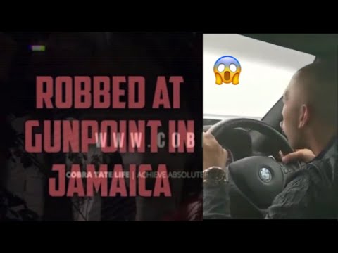 Multi-millionaire Tate robbed at Gunpoint🔫in Jamaica 🇯🇲by taxi driver