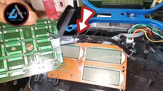 Digital weighing scale button not function