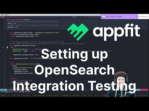 2024-02-15 - Start setting Appfit.io Metric Event Consumer OpenSearch integration tests