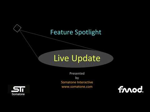 FMOD Studio 1.10 - Live Update