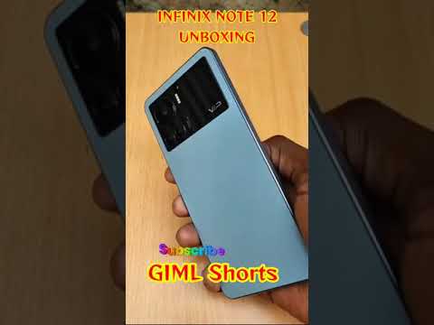 Unboxing infinix note 12 | infinix #shorts #gimlshorts #infinixnote12unboxing #unboxing