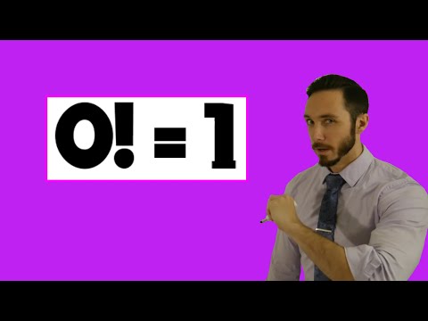 Why is 0!=1? THREE "Proofs!" | (Four) Minute Math with M³