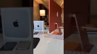 iMac VS Mac Mini 🖥️  #macmini #imac #imac24 #imac2021 #macminim2
