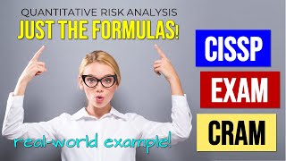 Master CISSP Risk Analysis Formulas (CISSP Exam Cram)