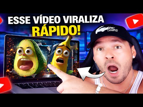 Como Criar SHORTS DARK de VEGETAIS ANIMADOS que MONETIZAM RÁPIDO (Viral em 2026)