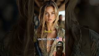 Beautiful soldiers🥰🥰#midjourney #capcut #capri #youtubeshorts #women #soldier #usa #shorts #aiart