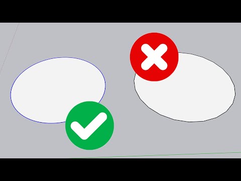Create a Smooth Circle in Sketchup