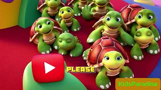 Turtle Time 🐢 | A Fun & Relaxing Kids Song About Slow and Steady Turtles