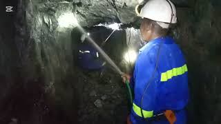 Underground Mining Safety Talk and Pre-Shift Preparations (Lashing)