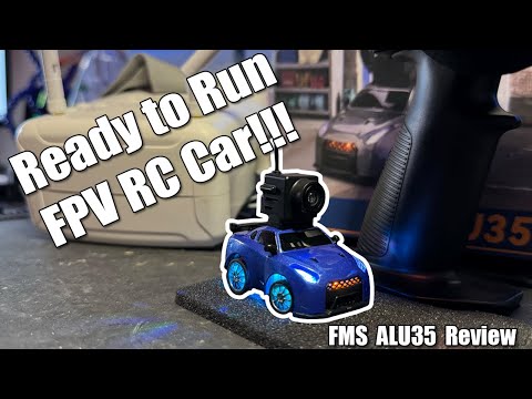 Ready to Run FPV RC Car Review!! - FMS ALU35 1:64 Micro RC