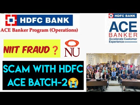Things Before Applying HDFC ace ||NIIT fraud❓80% Exam passing criteria|HDFC ace scam 😭😭?