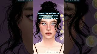 you should ALWAYS USE EYE CC!! (in my opinion) #sims4 #sims4cc #sims4mods #simscommunity #sims4cas
