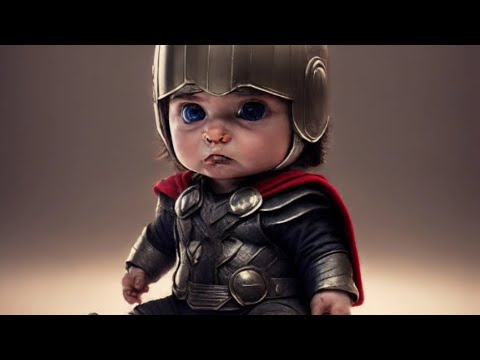 Little Superheroes generated using Ai 🔥🤩💥#ai #leonardoai #marvel #dc #shorts