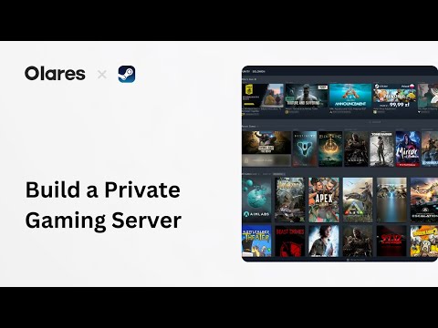 How to Build Your Own Private Game Streaming Server with Steam Headless | Olares Tutorial