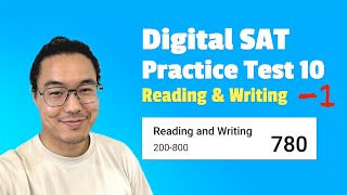 [Solved Live] Digital SAT Reading & Writing, Practice Test 10