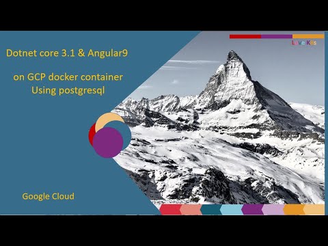 Containerize Dotnet core 3.1 and Angular 9 application