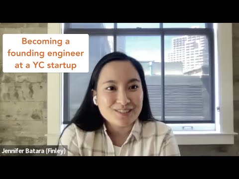 Becoming a founding engineer at a YC startup - Finley short