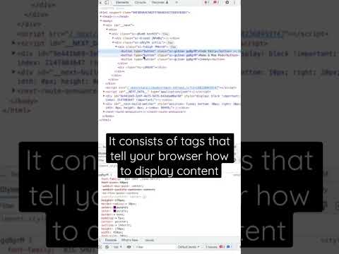 What is HTML?! #frontendbeginner #codingbeginner #html