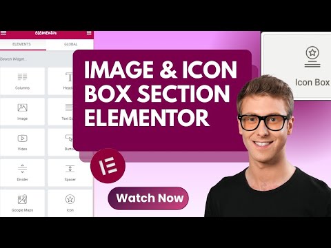 Image & Icon Box Section Tutorial | Elementor Gym Landing Page