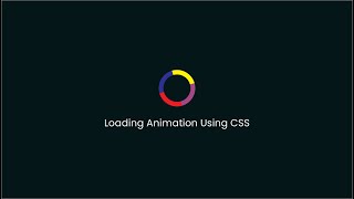 How to Create Website Preloader Using HTML & CSS