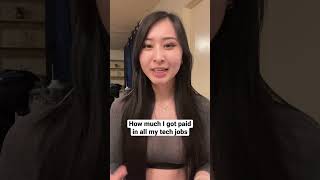 My Full Salary & Job History and Timeline #cybersecurity #career #tech #techcareer #salary #pay