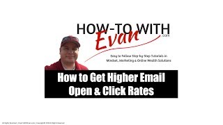 How To Get Higher Email Opens and Click Rates