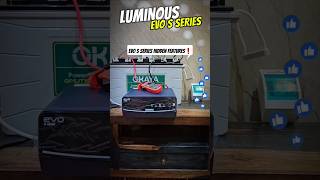 Luminous Evo S 1050 Inverter Hidden Features | Luminous Eco Volt 1050 vs Evo S 1050 #shorts