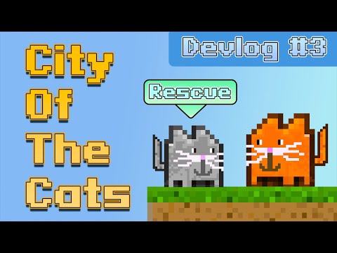 I added a RESCUE SYSTEM to my cat adventure game! Devlog #3