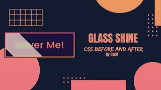 Shine on hover Button || Only CSS :hover effect || CSS by CWM