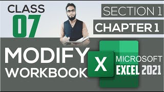 CLASS 07 II MODIFY MICROSOF EXCEL WORKBOOK