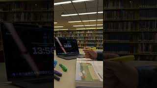 Come study with me at the library! #studywithme #mcat #studygram #deepfocus #studystudystudy